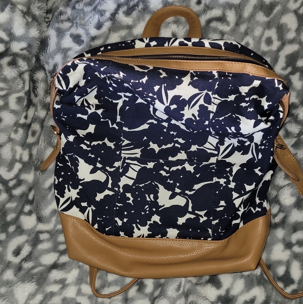 A new day canvas backpack